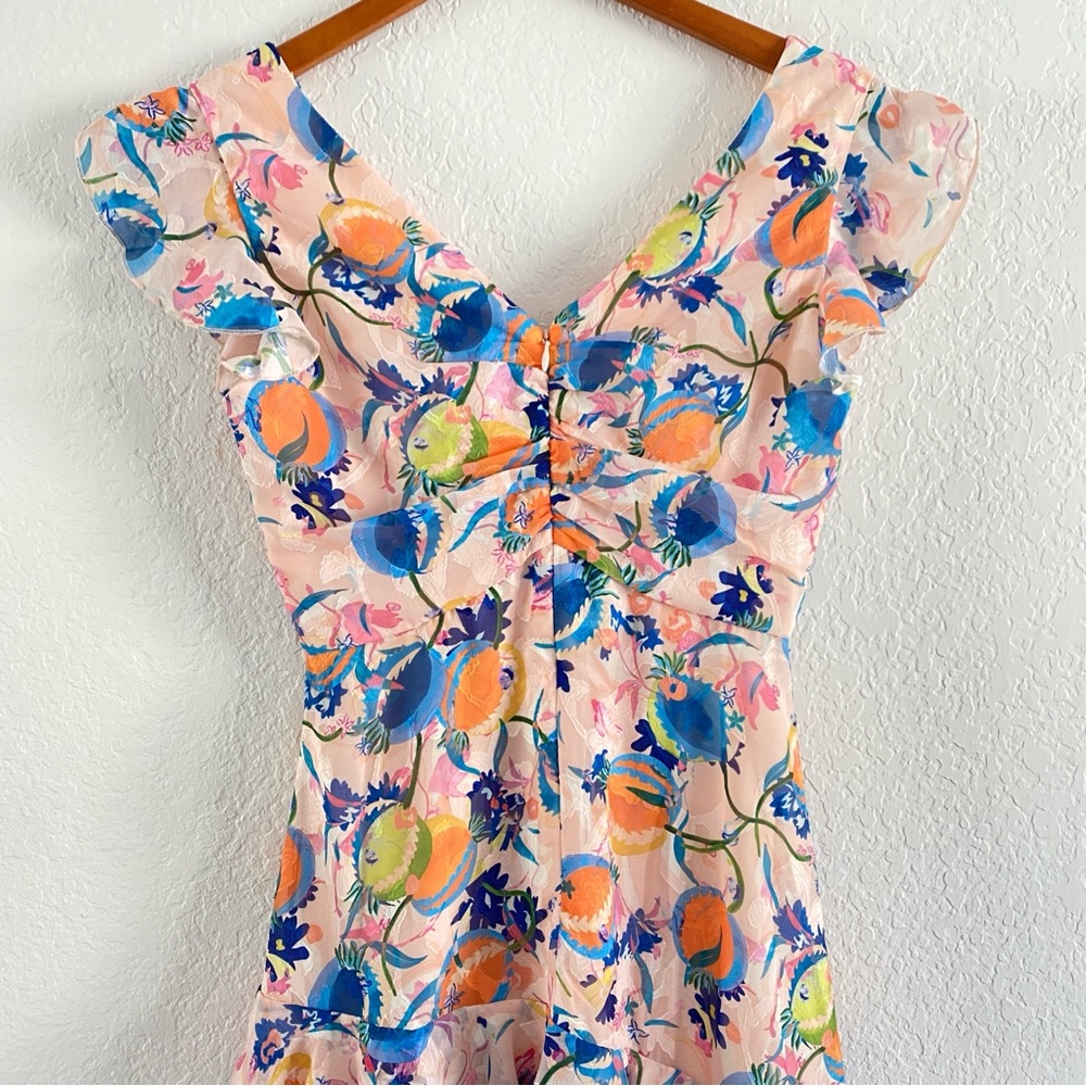 SALONI Floral Multicolor Dress - Picture 7 of 11